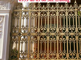 Hàng rào nhôm đúc - Cổng Nhôm Hoàng Gia - Công Ty TNHH TM SX Cổng Nhôm Hoàng Gia